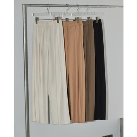 Tuck Twill Trousers