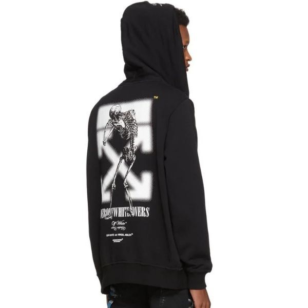 Off-White UNDERCOVER SKELETON RVRS ZIPPED HOODI Off-White UNDERCOVER SKELETON RVRS ZIPPED HOODI