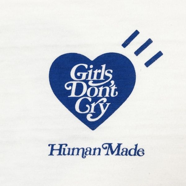 Human Made x Girls Don't Cry GDC White Day T-Sh Human Made x Girls Don't Cry GDC White Day T-Sh