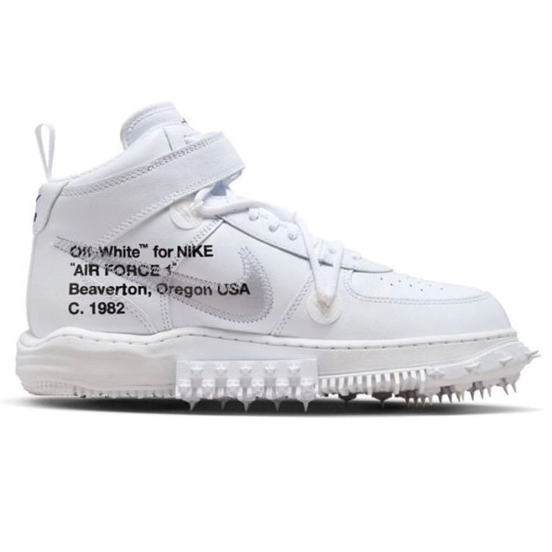 AirForce1mid off-whiteオフホワイトエア フォース 1MID - 靴
