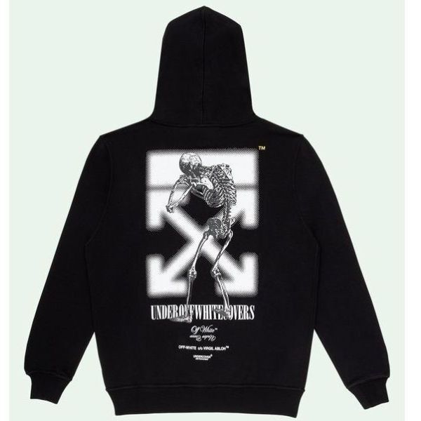 Off-White UNDERCOVER SKELETON RVRS ZIPPED HOODI 