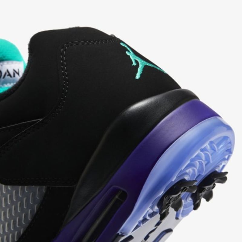 Nike Air Jordan 5 Low Golf Black/Grape Ice-New 