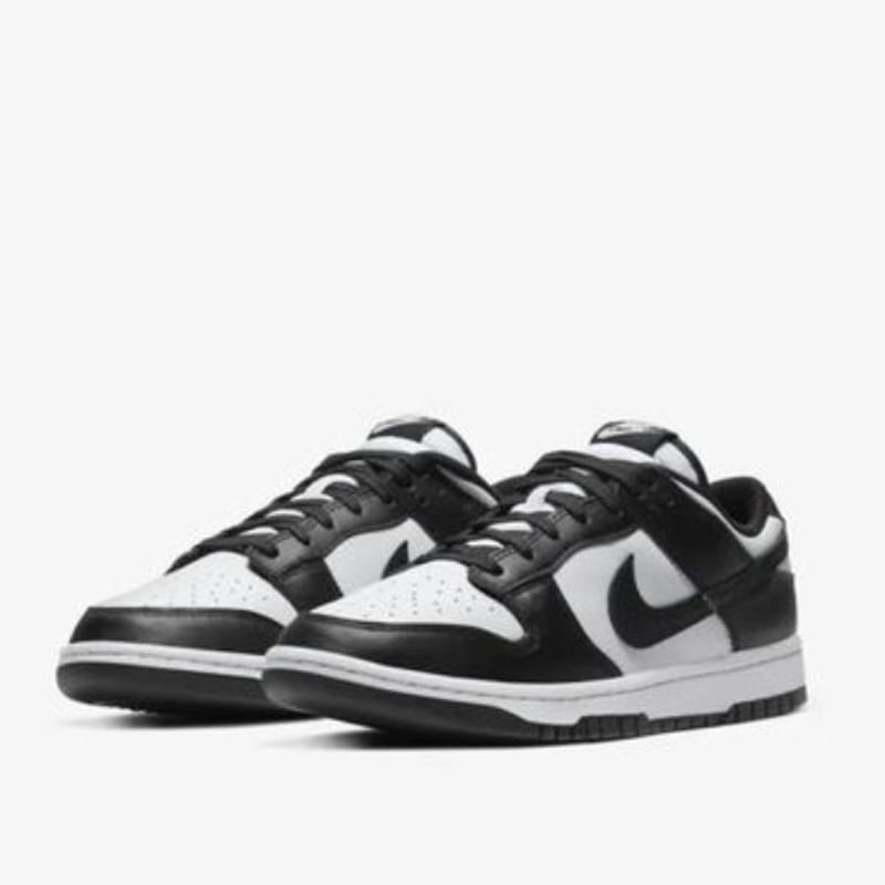 NIKE DUNK LOW WHITE BLACK  pandaメンズ