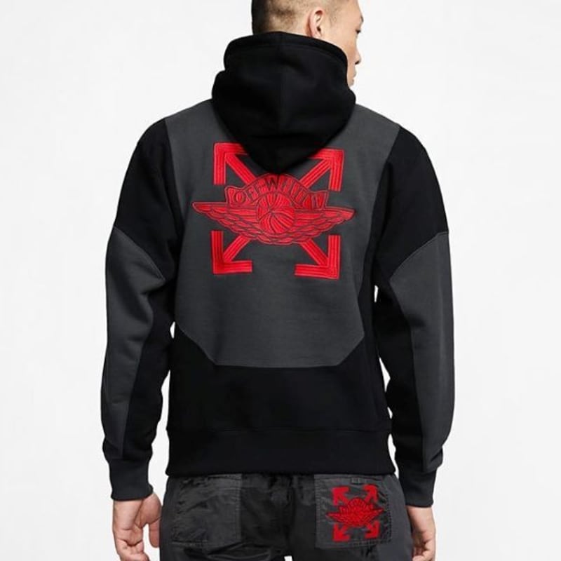 Off-White x Jordan Hoodie (ジョーダン × オフホワイト フーディ)...