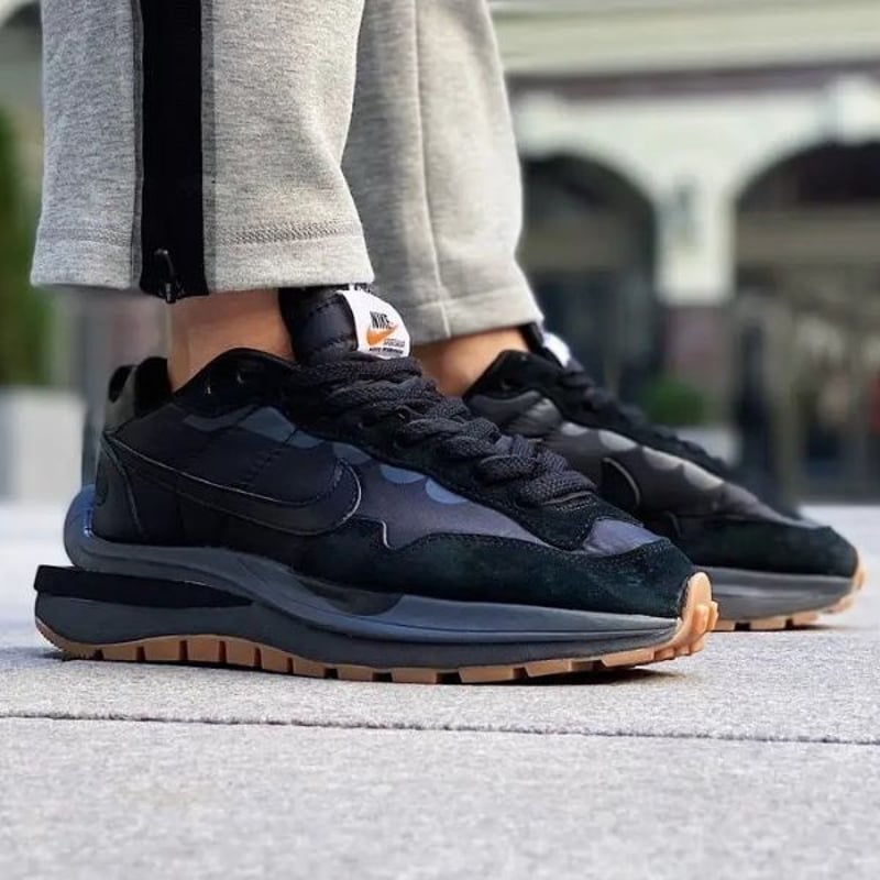 sacai × Nike Vapor Waffle "Black Gum"