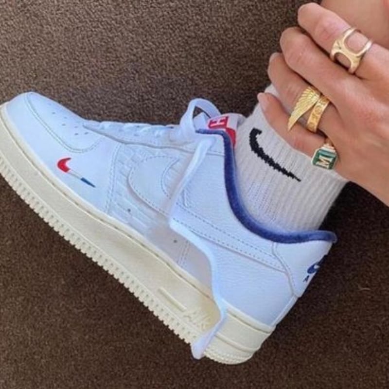 Nike Air Force 1 Low Kith France Paris (ナイキ エアフ Nike Air Force 1 Low Kith France Paris (ナイキ エアフ