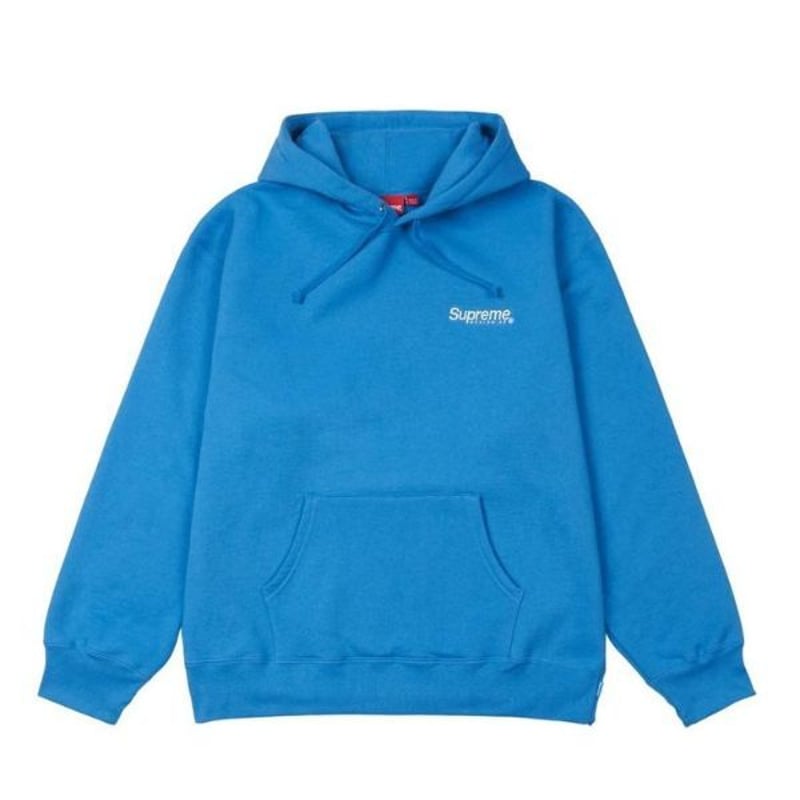 Supreme Worldwide Hooded Sweatshirt Blue