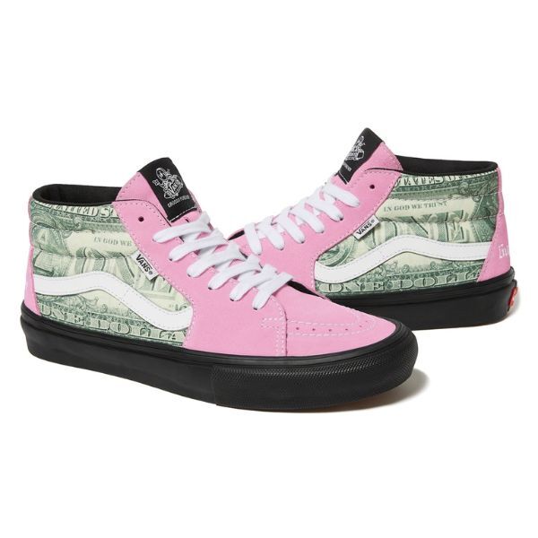 Supreme X Vans Dollar Skate Grosso Mid (シュプリーム 