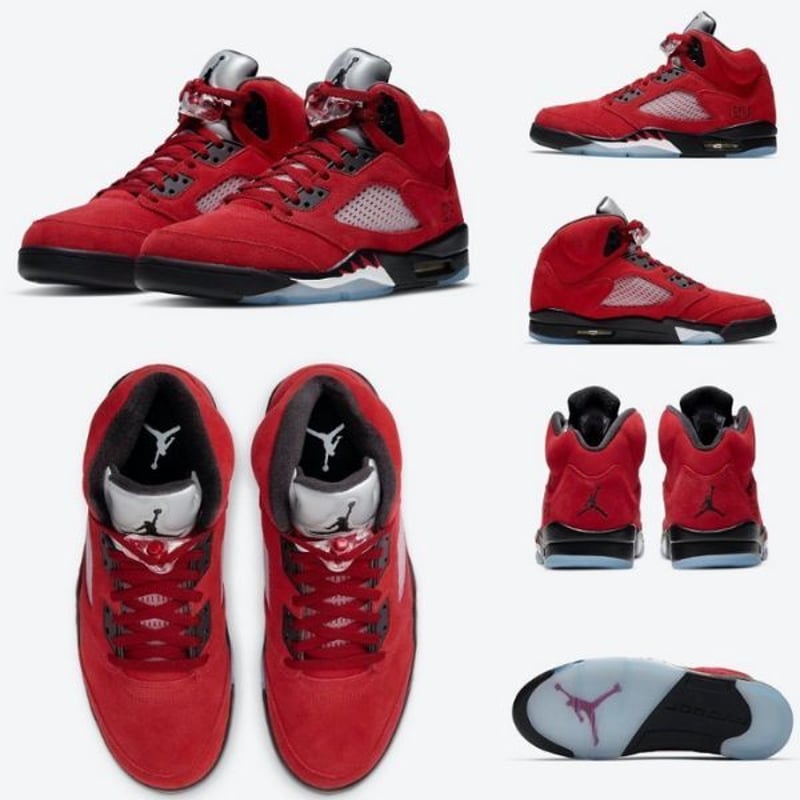 Nike Air Jordan 5 Retro Raging Bulls Red TORO B Nike Air Jordan 5 Retro Raging Bulls Red TORO B