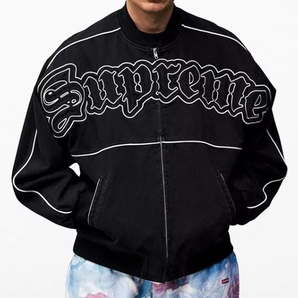 Supreme Twill Old English Varsity Jacket (シュプリー