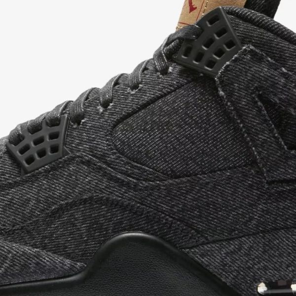 Air jordan outlet 4 levis black