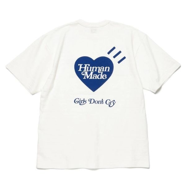 Human Made x Girls Don't Cry GDC White Day T-Shirt (ヒューマン メイド ガールズ ドンクライ  コムデギャルソン ホワイト デイ Tシャツ)