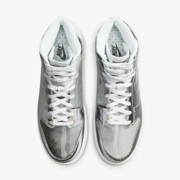 CLOT×Nike Dunk High Silver (クロット×ナイキ ダンク ハイ シル...