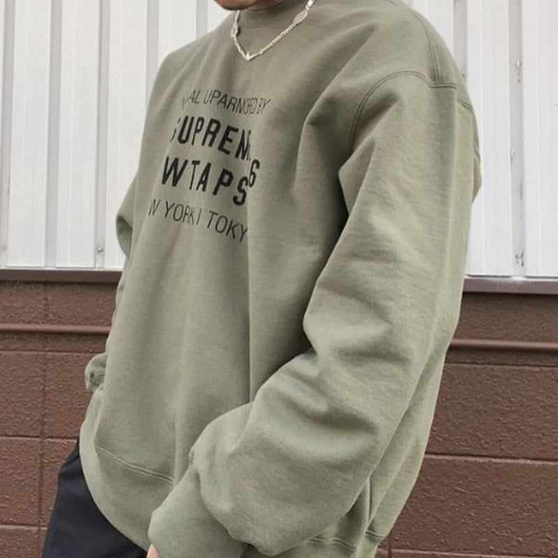 Supreme WTAPS Crewneck ( シュプリーム ダブルタップス クルーネック ...