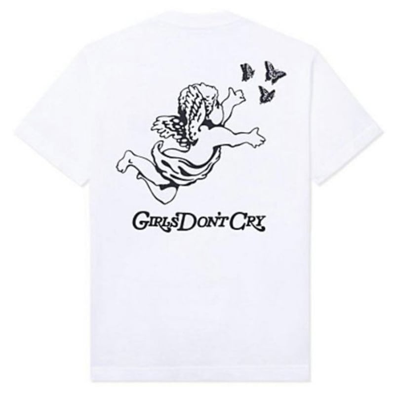 girls don't cry GDC LOGO T-SHIRT BLACKGDCのgirlsdon