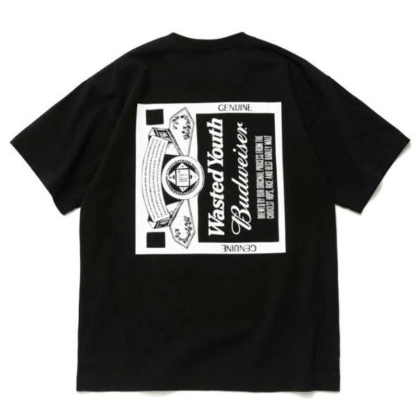 XL 即発送 Wasted Youth Budweiser S/S Tee