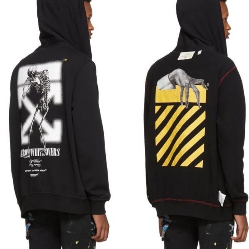 Off-White UNDERCOVER SKELETON RVRS ZIPPED HOODI Off-White UNDERCOVER SKELETON RVRS ZIPPED HOODI