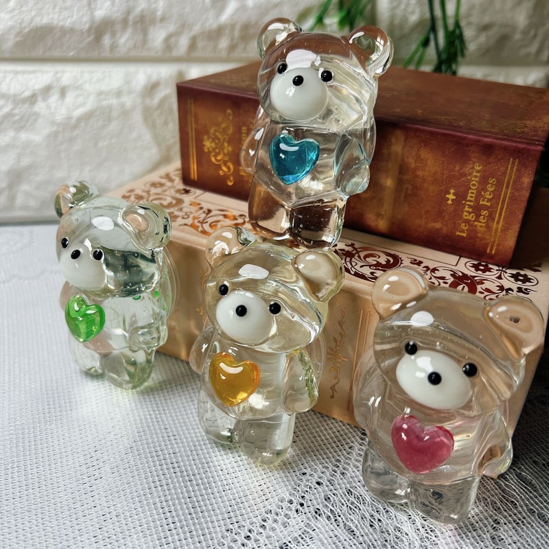 くまのスマホグリップ（水色） | ROM・RENARD