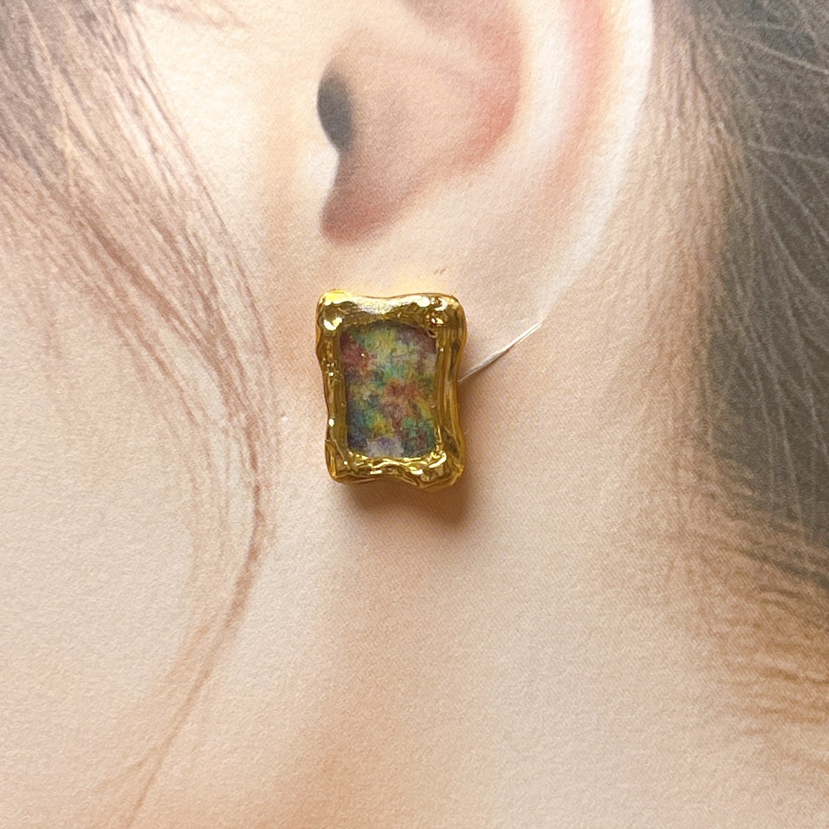 182,絵画ピアスA 182,絵画ピアスA ミニ絵画セット ピアス：gargle（ガーグル） - gargle