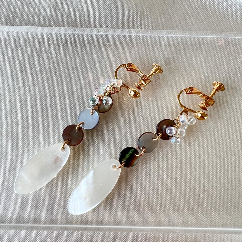 シェルイヤリング | handmade shop Ray シェルイヤリング | handmade shop Ray