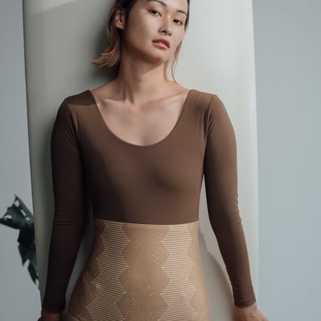 〈タグ付き・未使用〉reselves リセルヴス　ビキニ　上S下M モカ タグ付き・未使用〉reselves リセルヴス ビキニ 上S下M モカ