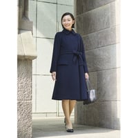 KOJI ATELIER コージアトリエ　本革バッグ　紺　お受験　ミニボストン ハンドバッグ＝MOTHER STYLE= | KOJI ATELIER