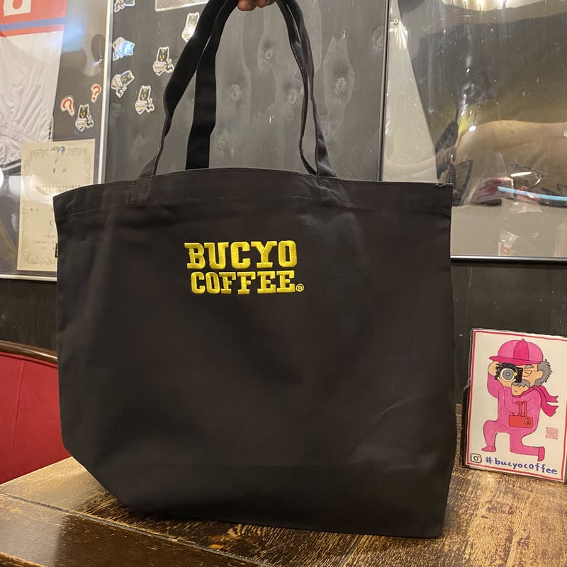 エゴなエコバッグ(大)バッヂ付き | BUCYOCOFFEE