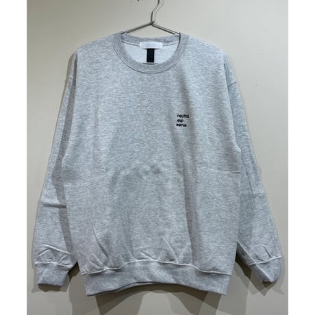 neutral AND serve emb.sweat ashgray (black)