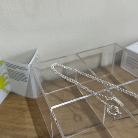 w0dd BANGKOK: LOGO NECKLACE SIZE14-16"