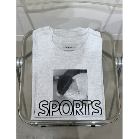 SPORTS T-SHIRT ash