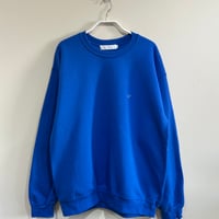 logo mark emb. crew neck sweat Blue