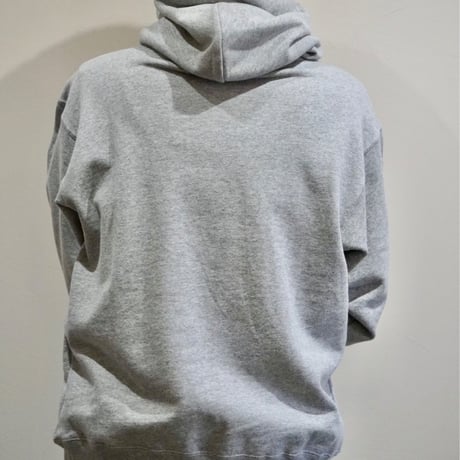 serve emb. sweat hoody grey