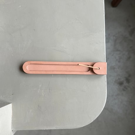 leather incense stand production by FIART & WOOD