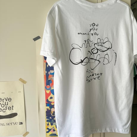 "thank you for finding serve" T-shit