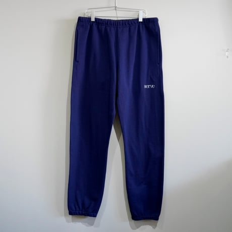 serve emb. sweat pant navy