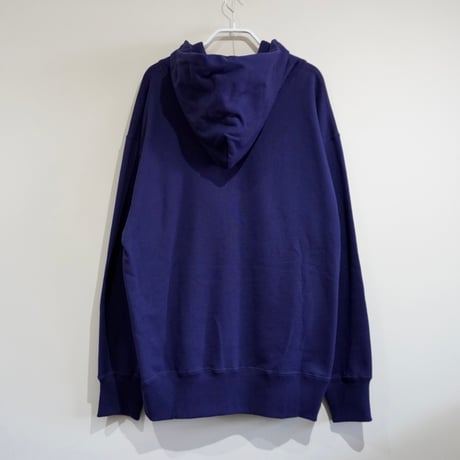 serve emb. sweat hoody navy