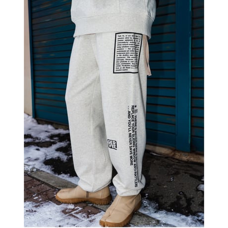 serve horse sweat pants oatmeal