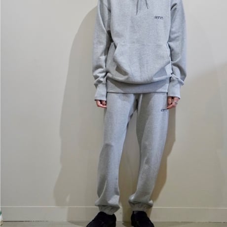 serve emb. sweat hoody grey