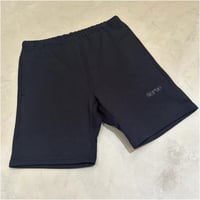 serve emb. Sweat Shorts Black