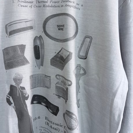 catalogue long T-shirt26 "ice gray"