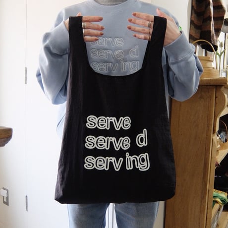 serve general verb bag "serve-served-serving"