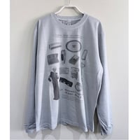 catalogue long T-shirt26 "ice gray"