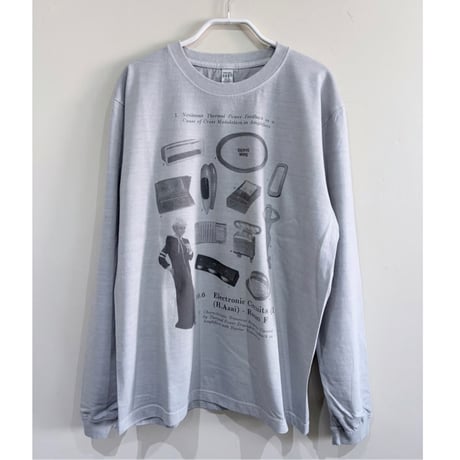catalogue long T-shirt26 "ice gray"
