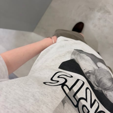 SPORTS T-SHIRT ash