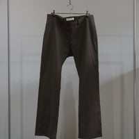 string linen pant / charcoal