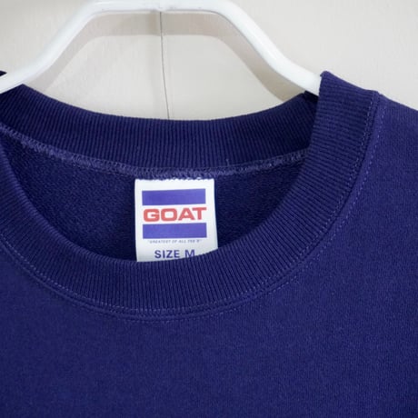 serve emb. crew sweat navy