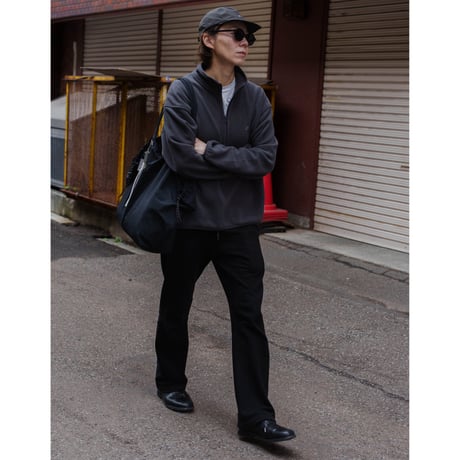 serve logo mark emb. fleece pullover