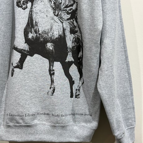 aki ago museum souvenir hoodie gray