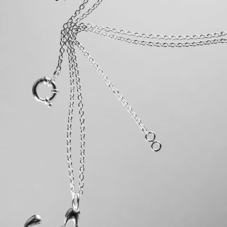 w0dd BANGKOK: LOGO NECKLACE SIZE14-16"