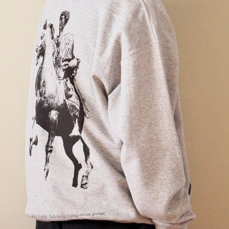 aki ago museum souvenir hoodie gray